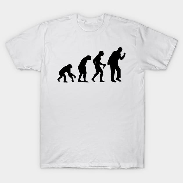 Evolution of Bruce Forsyth T-Shirt by smadge